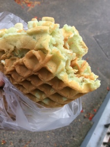 green waffle!